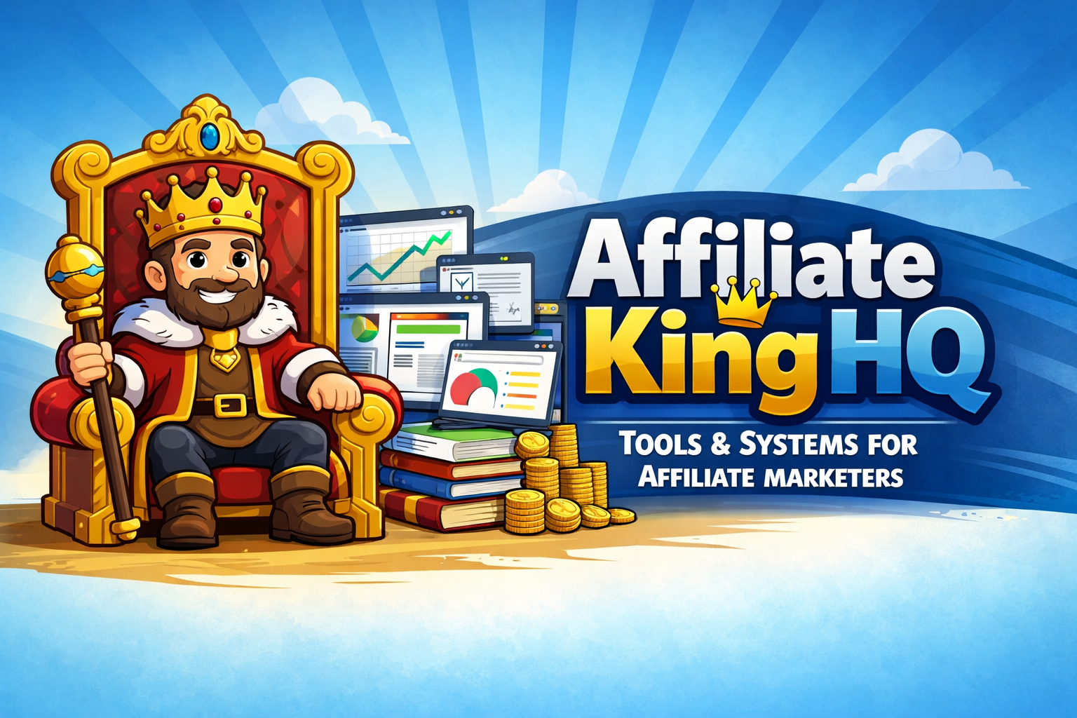 Affiliate King HQ site banner